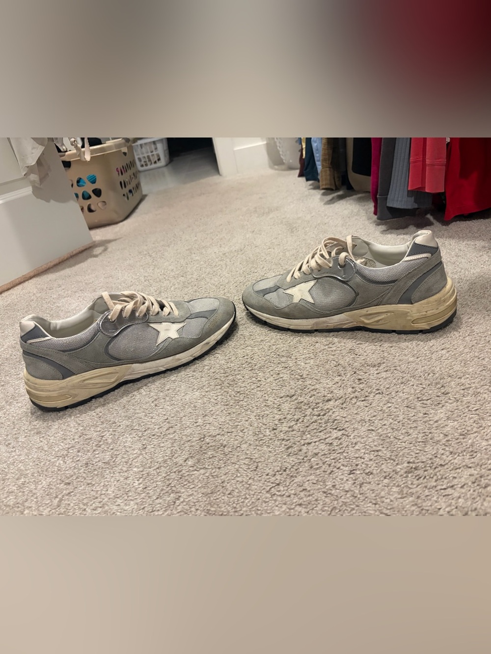 Golden Goose Gray Dad Star